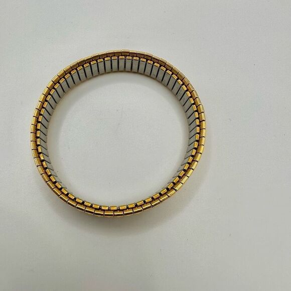 Spiedel gold tone expansion stretchy bracelet - Picture 5 of 9